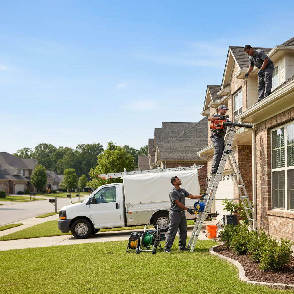 Home Gutter Service in Ozark, AR near me